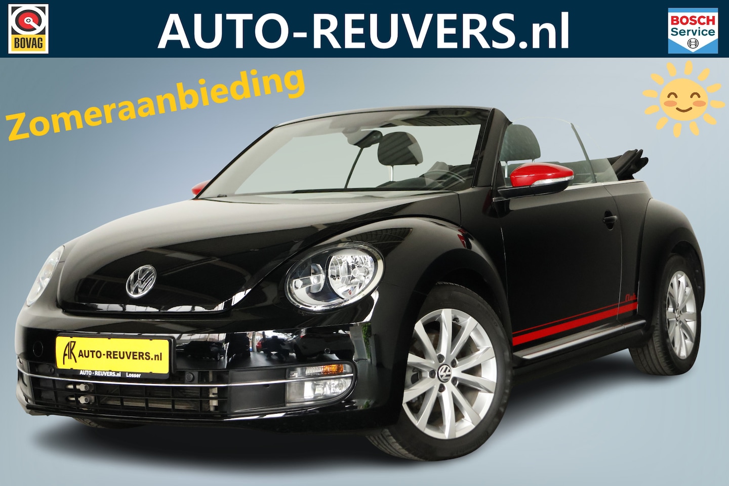Volkswagen Beetle Cabriolet - 1.2 TSI Club BlueMotion / Navi / Cruisecontrol / Bluetooth / Clima - AutoWereld.nl