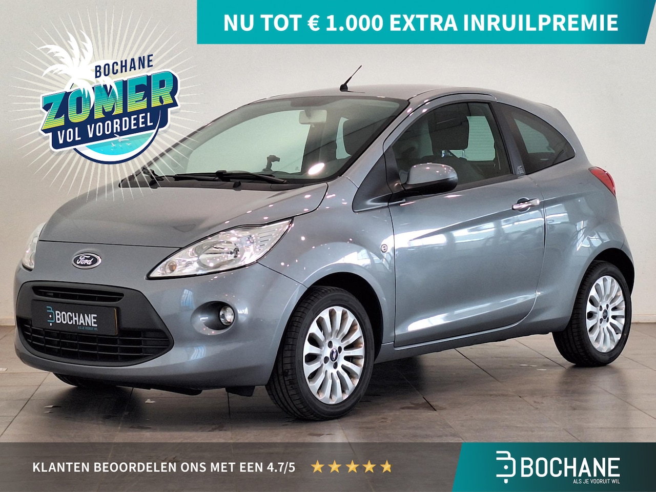 Ford Ka - 1.2 Titanium X start/stop | Airco | Radio-CD | Lichtmetalen velgen 15" | Centrale deurverg - AutoWereld.nl