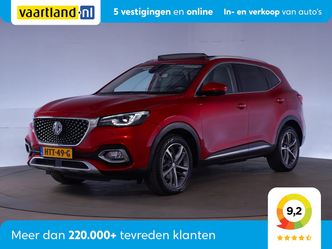 MG EHS - 1.5 TGDI PHEV Luxury [ Panorama Leder LED ] - AutoWereld.nl