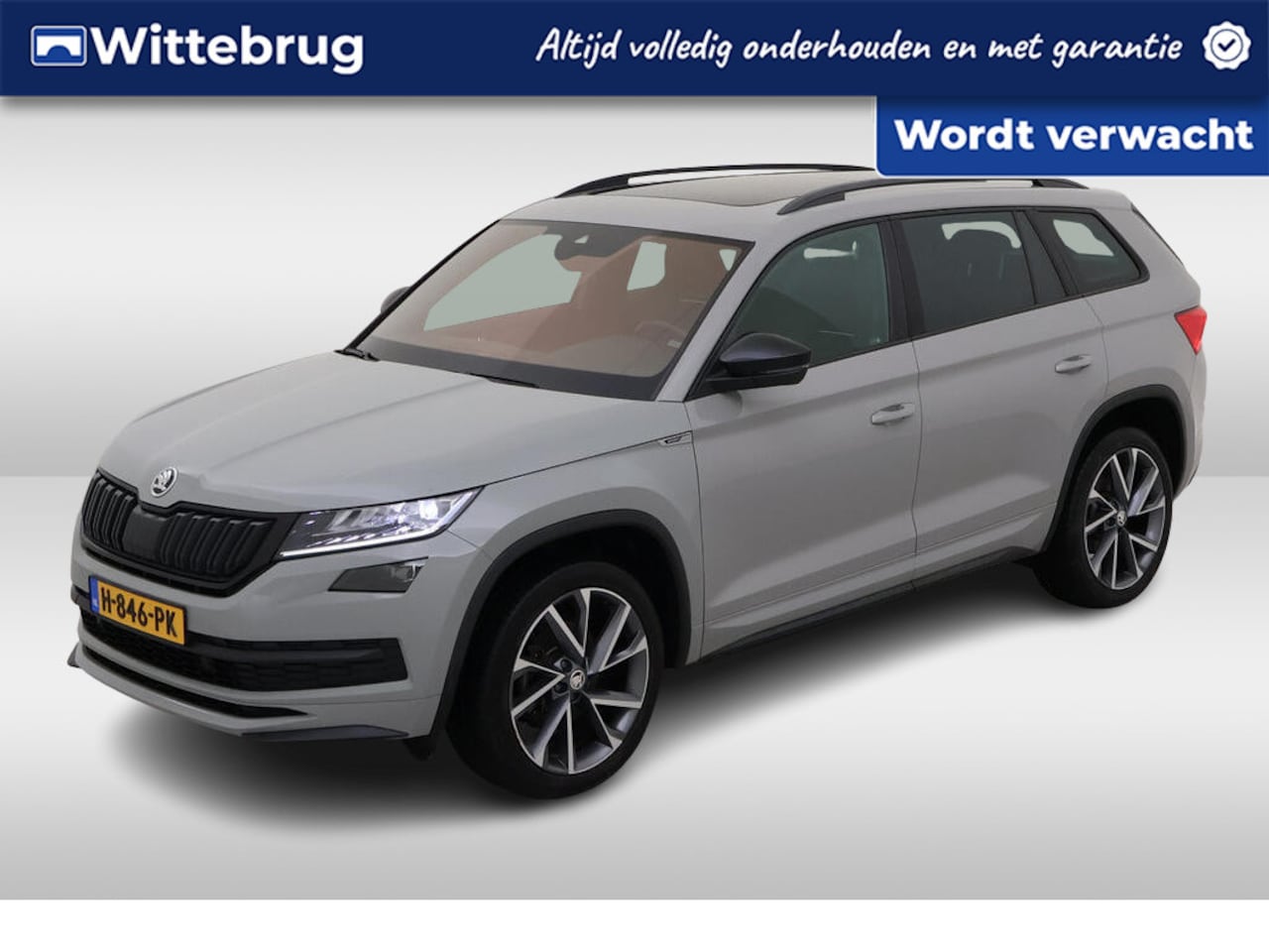 Skoda Kodiaq - 1.5 TSI 150pk DSG Sportline Business 7p. / Panoramadak / LED / Virtual Cockpit / Navigatie - AutoWereld.nl