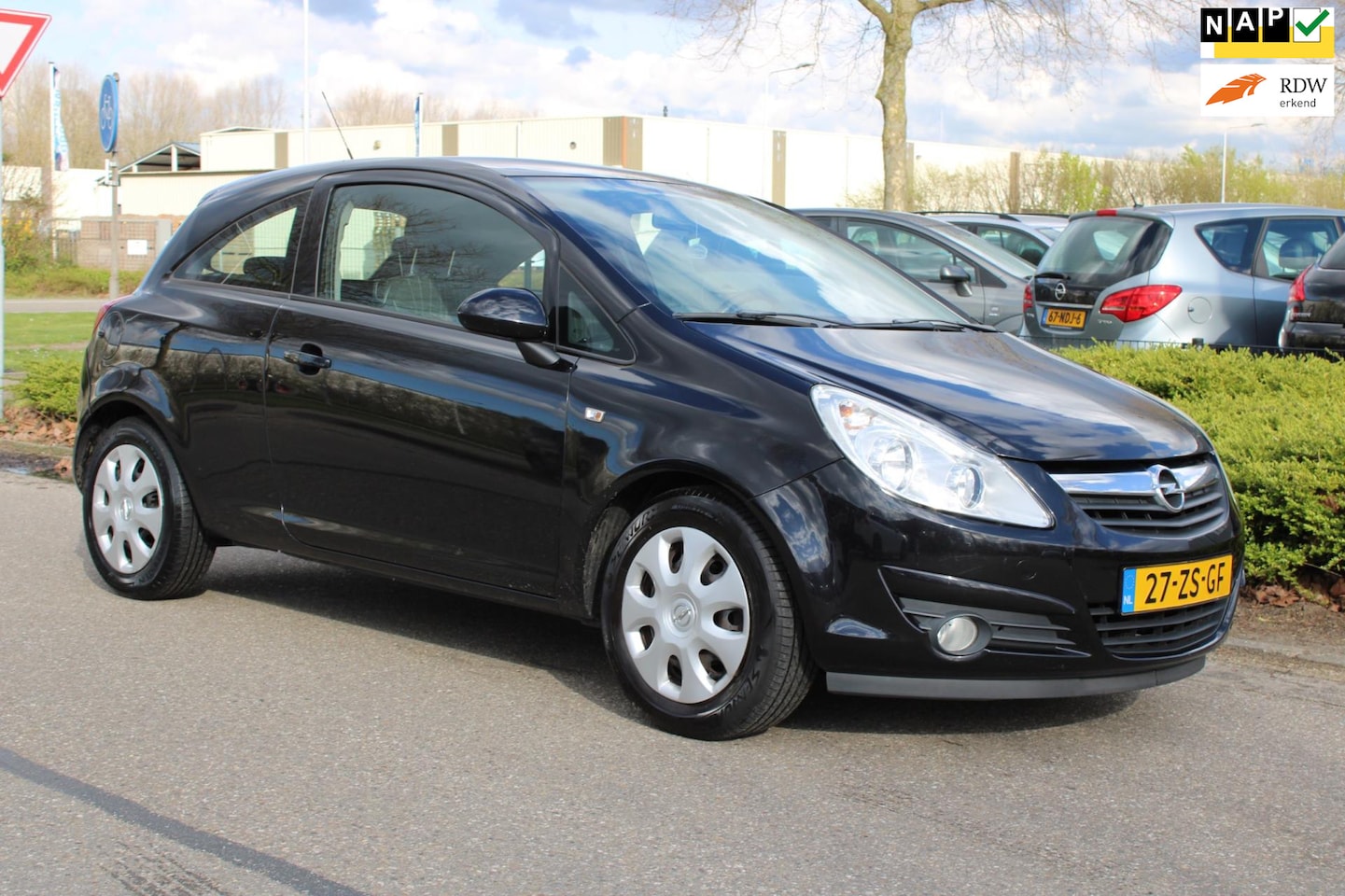 Opel Corsa - 1.2-16V ENJOY-uitv/AIRCONDITIONING/CRUISE CONTROL/ISOFIX/nwe APK+O.H.BEURT/ZEER ZUINIG IN - AutoWereld.nl