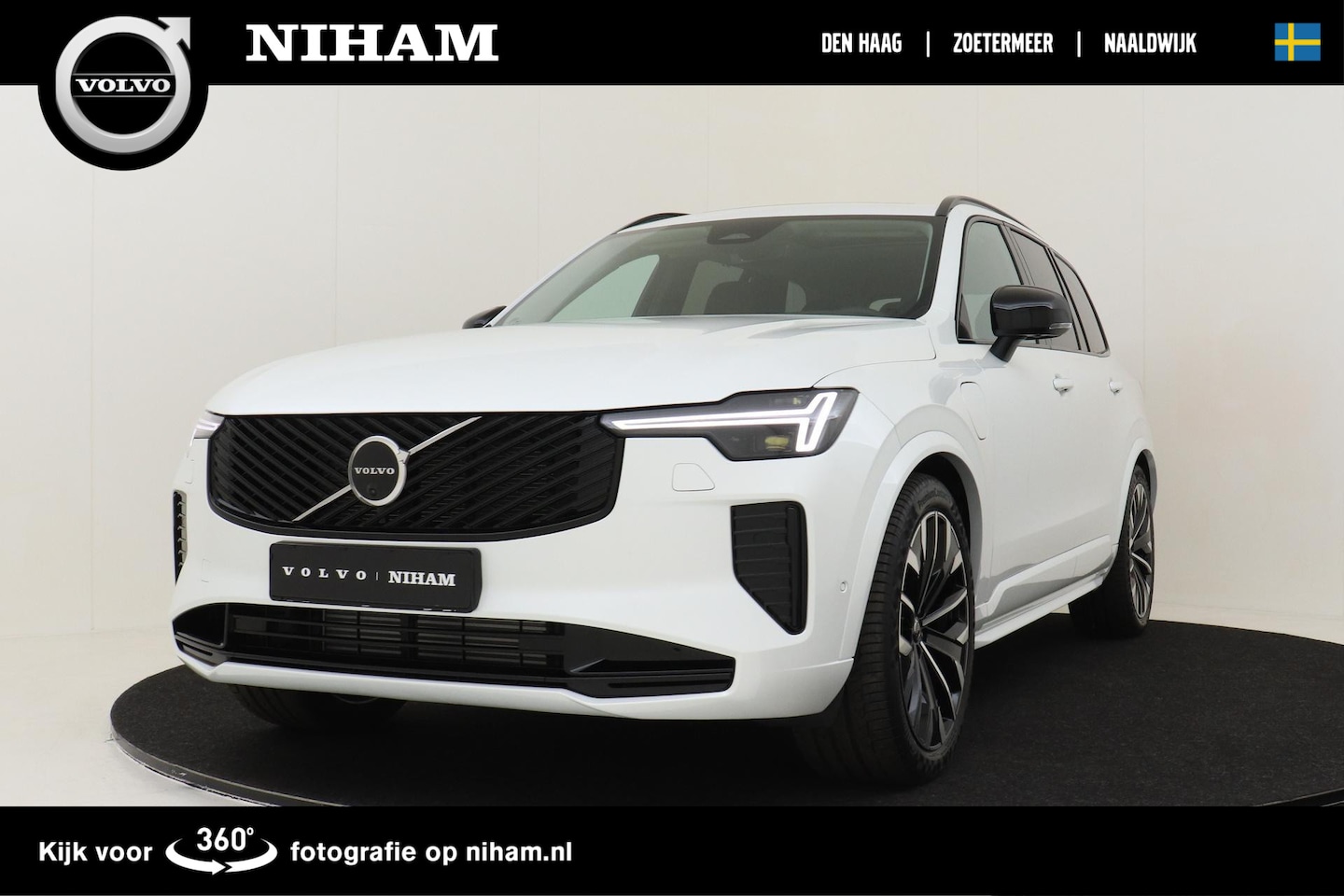 Volvo XC90 - II T8 RECHARGE AWD ULTRA DARK -PANO.DAK|BOWERS&WILKINS|LUCHTVERING|HEAD-UP DISP.|360°CAM - AutoWereld.nl