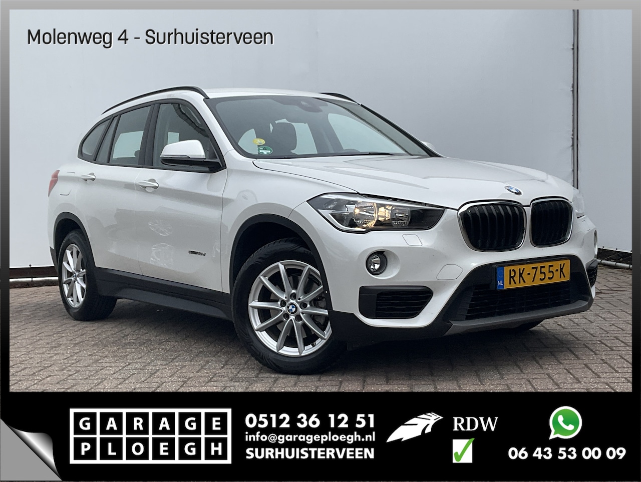 BMW X1 - sDrive 2.0D 150pk Executive Automaat Trekhaak Clima Cruise Stoelverw Voll.Onderhouden! - AutoWereld.nl