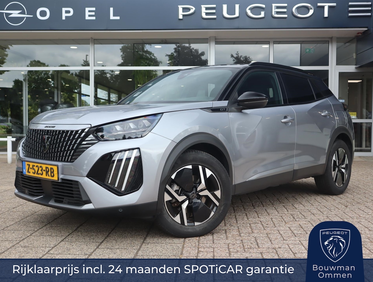 Peugeot 2008 - GT Hybrid 145pk e-DCS6, Rijklaarprijs, Navigatie Adaptieve cruise control Camera Keyless e - AutoWereld.nl