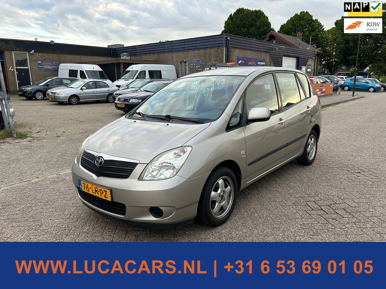 Toyota Corolla Verso - 1.6 VVT-i Linea Terra 1.6 VVT-i Linea Terra NIEUWE APK! - AutoWereld.nl
