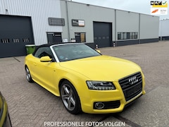 Audi A5 Cabriolet - Porsche Boxster Geel 2.0 TFSI quattro S-edition
