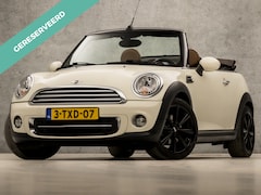 MINI Cabrio - 1.6 Cooper Pepper (NAVIGATIE, NAP, CLIMATE, STOELVERWARMING, LEDEREN SPORTSTOELEN, LM VELG