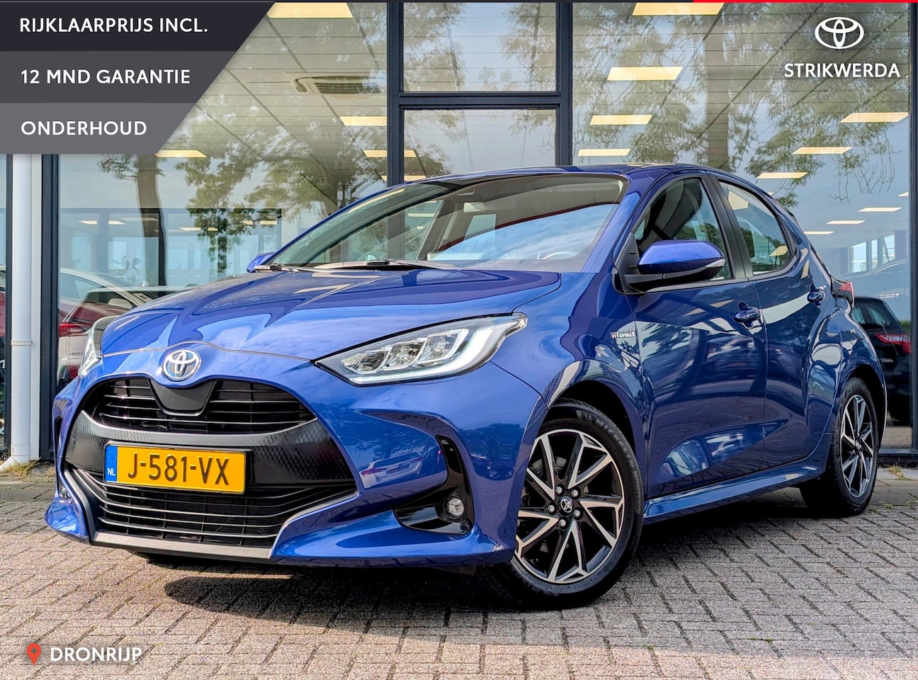 Toyota Yaris - 1.5 Hybrid Dynamic | Afn. Trekhaak | Camera | ACC | Navi | DAB | Climate Control - AutoWereld.nl