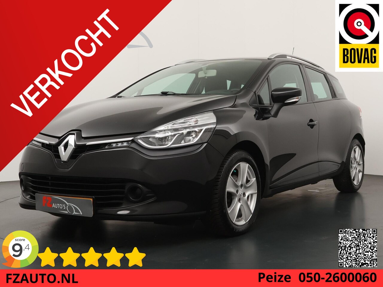 Renault Clio Estate - 0.9 TCe Dynamique - Navigatie - Trekhaak - Bluetooth - Cruise Control - AutoWereld.nl