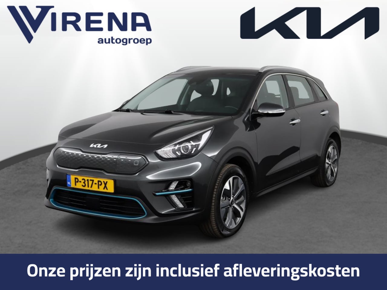 Kia e-Niro - DynamicLine 64 kWh 3-Fase -SOH 99,0% - Apple CarPlay/Android Auto - Achteruitrijcamera - A - AutoWereld.nl