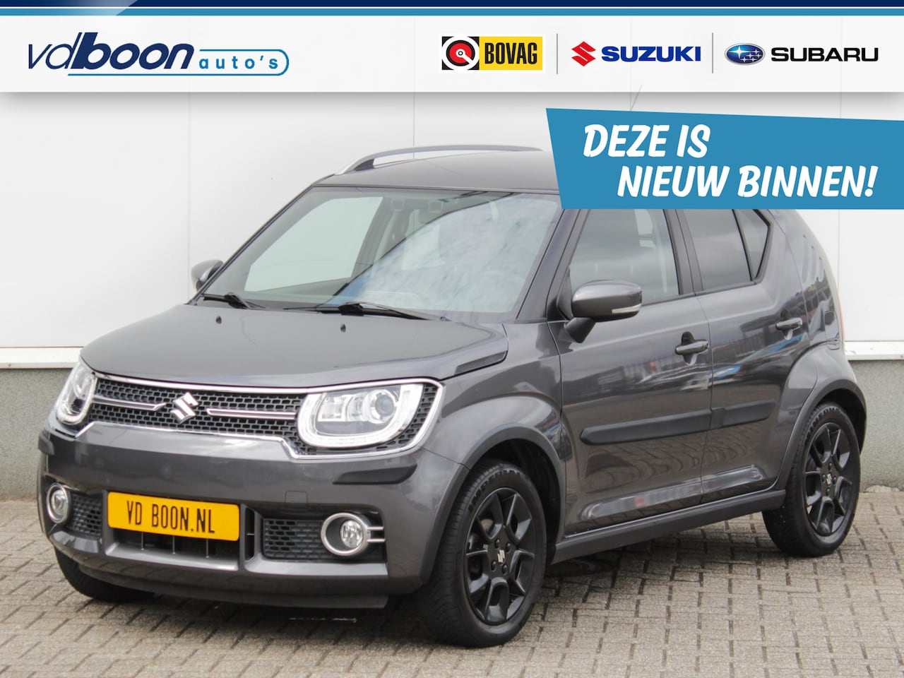 Suzuki Ignis - 1.2 Smart Hybrid Stijl | Navi | Cruise | Clima | Trekhaak - AutoWereld.nl