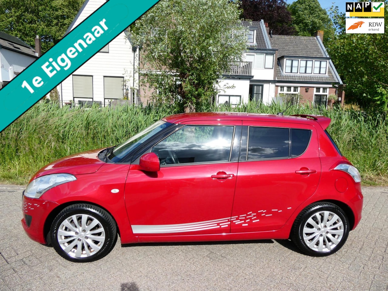 Suzuki Swift - 1.2i 94pk 5-deurs 1e eig. Clima Cruise Keyless Trekhaak Zuinig - AutoWereld.nl