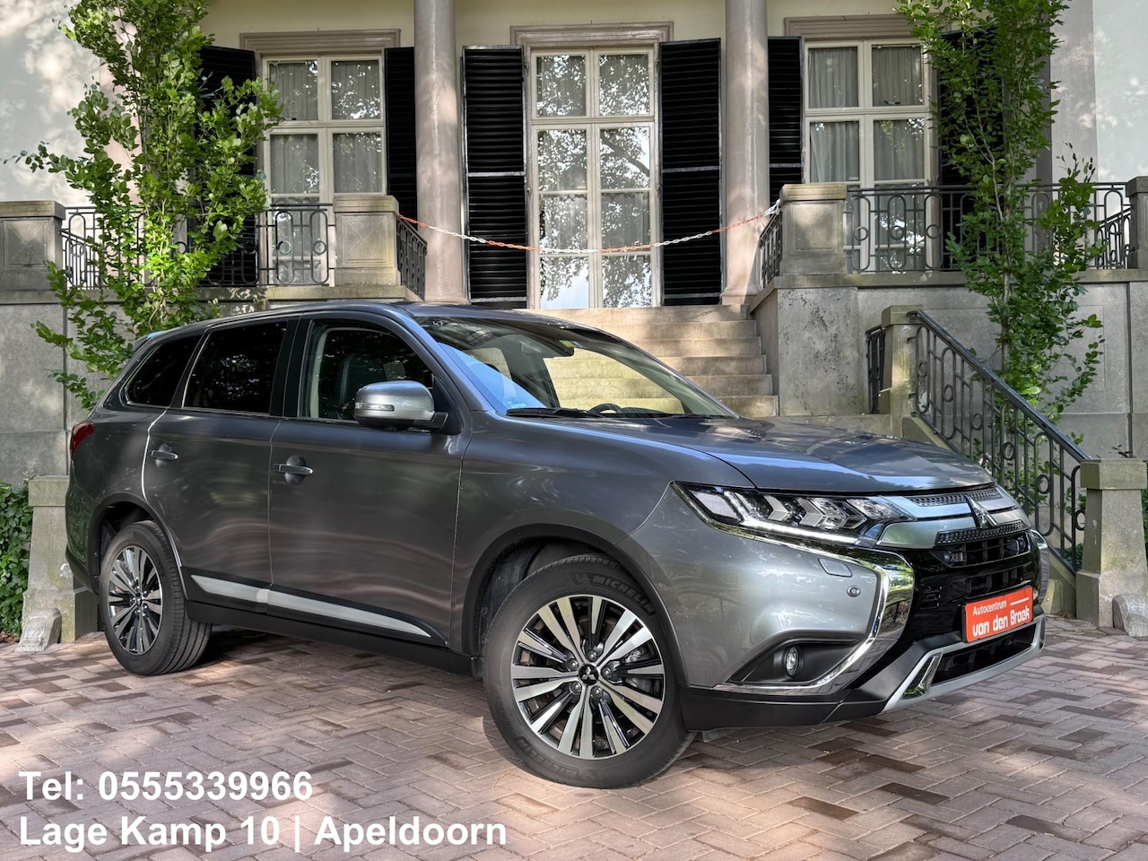Mitsubishi Outlander - 2.0 2WD Limited+ 7P Automaat Navi Xenon Leder 360C camera Stoel+Stuurverw Full Options - AutoWereld.nl
