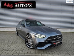 Mercedes-Benz C-klasse - 300 AMG Line Panoramadak Memory 360 camera Burmester