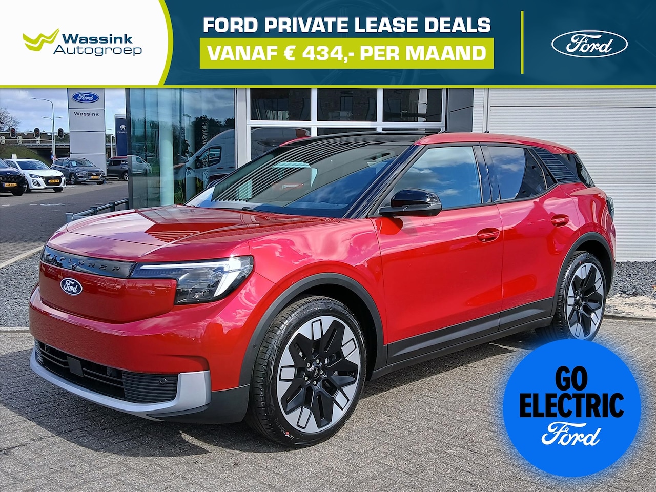 Ford Explorer - 79 kWh 340pk AWD Premium | Lederen bekleding | Navigatie | 21 inch lichtmetalen velgen | - AutoWereld.nl
