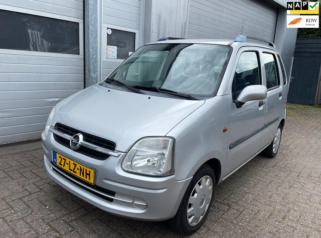 Opel Agila - 1.2-16V Color Edition-Elek.Pakket-Trekhaak-APK - AutoWereld.nl