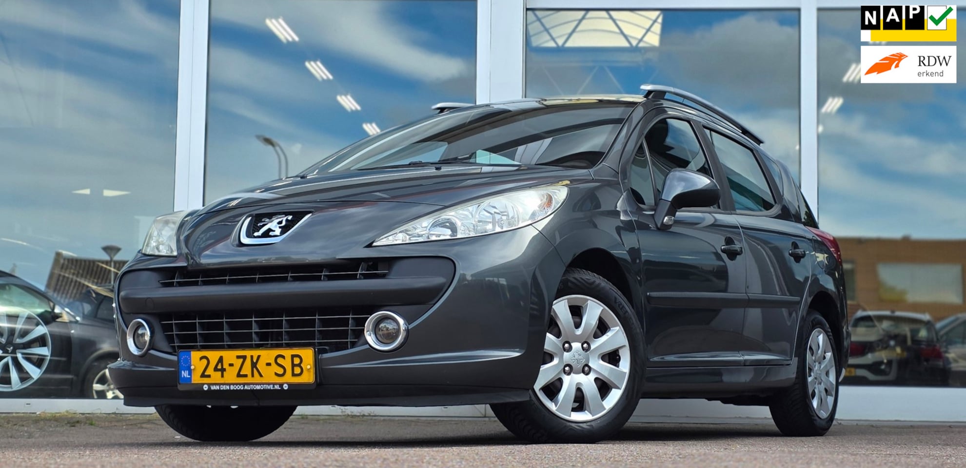 Peugeot 207 SW - 1.6 VTi XS Trekhaak Panoramadak Nieuwe APK - AutoWereld.nl