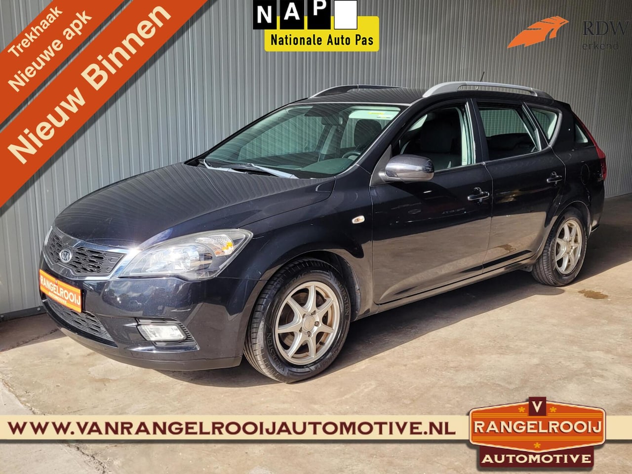 Kia Cee'd Sporty Wagon - 1.4 CVVT Comfort Pack 1.4 CVVT Comfort Pack, trekh., cruise, airco - AutoWereld.nl