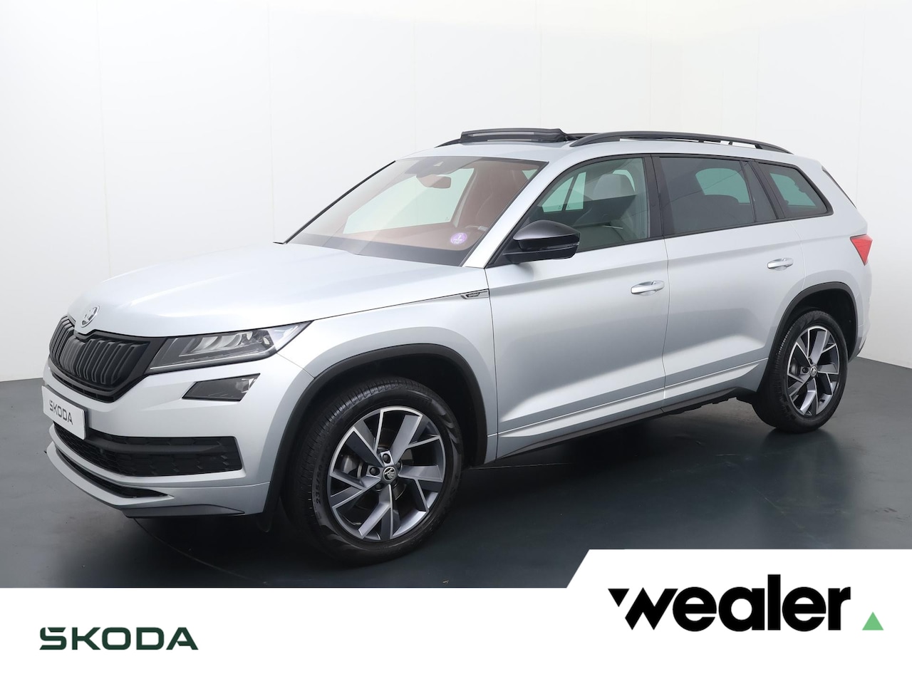 Skoda Kodiaq - 1.5 TSI Sportline Business 7p. | 150 PK | Automaat | Panoramadak | Trekhaak wegklapbaar | - AutoWereld.nl