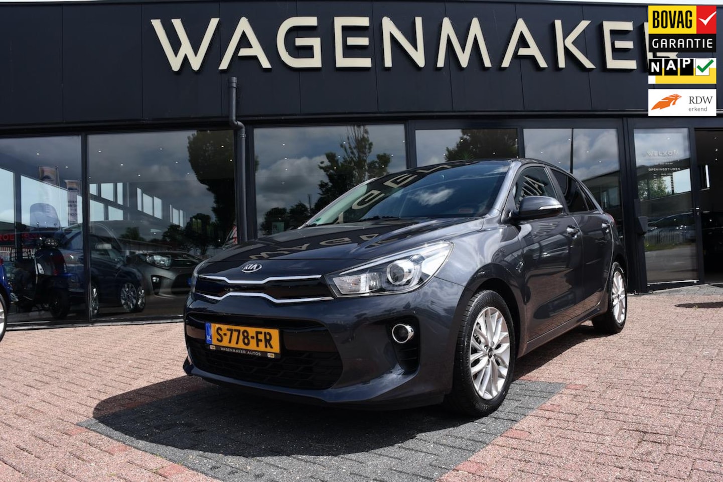 Kia Rio - 1.0 TGDI DynamicLine CAMERA|Cruise|NAVI|CARPLAY| - AutoWereld.nl