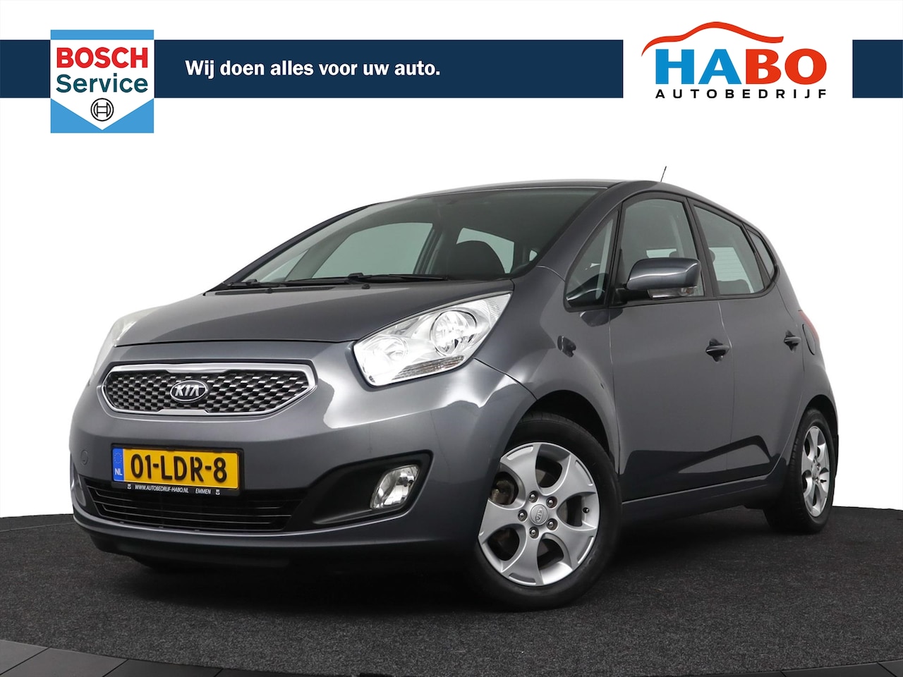 Kia Venga - 1.6 CVVT EXECUTIVE AUTOMAAT ECC/CRUISE/NAV/CAMERA/PARK.SENS/47.000KM!! - AutoWereld.nl