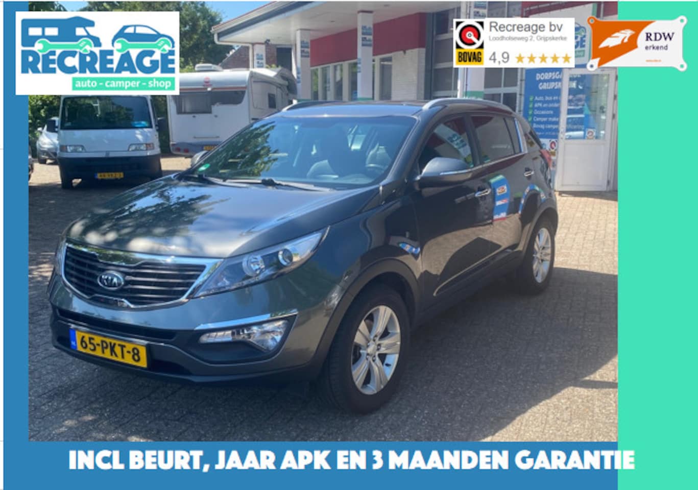 Kia Sportage - 2.0 CVVT X-ecutive 2.0 CVVT X-ecutive, 3mnd gar., jaar APK, beurt - AutoWereld.nl