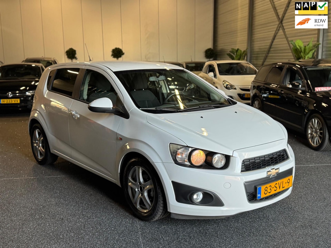 Chevrolet Aveo - 1.2 LT Airco | Navi | Cruise | 1e Eig. | BJ 2012 | NAP - AutoWereld.nl