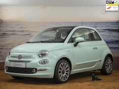 Fiat 500 - 0.9 Collezione, Mintgroen, Panodak, Navigatie, NAP, cruisecontrol