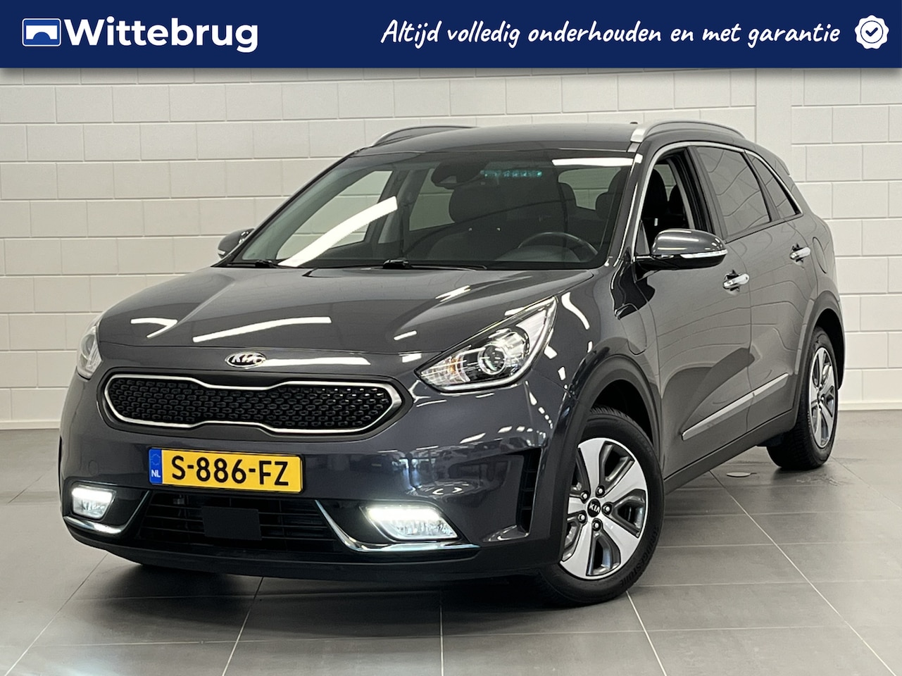Kia Niro - 1.6 GDi PHEV DynamicLine PLUG IN | NAVIGATIE | CLIMATE CONTROL | KEURIGE AUTO! - AutoWereld.nl