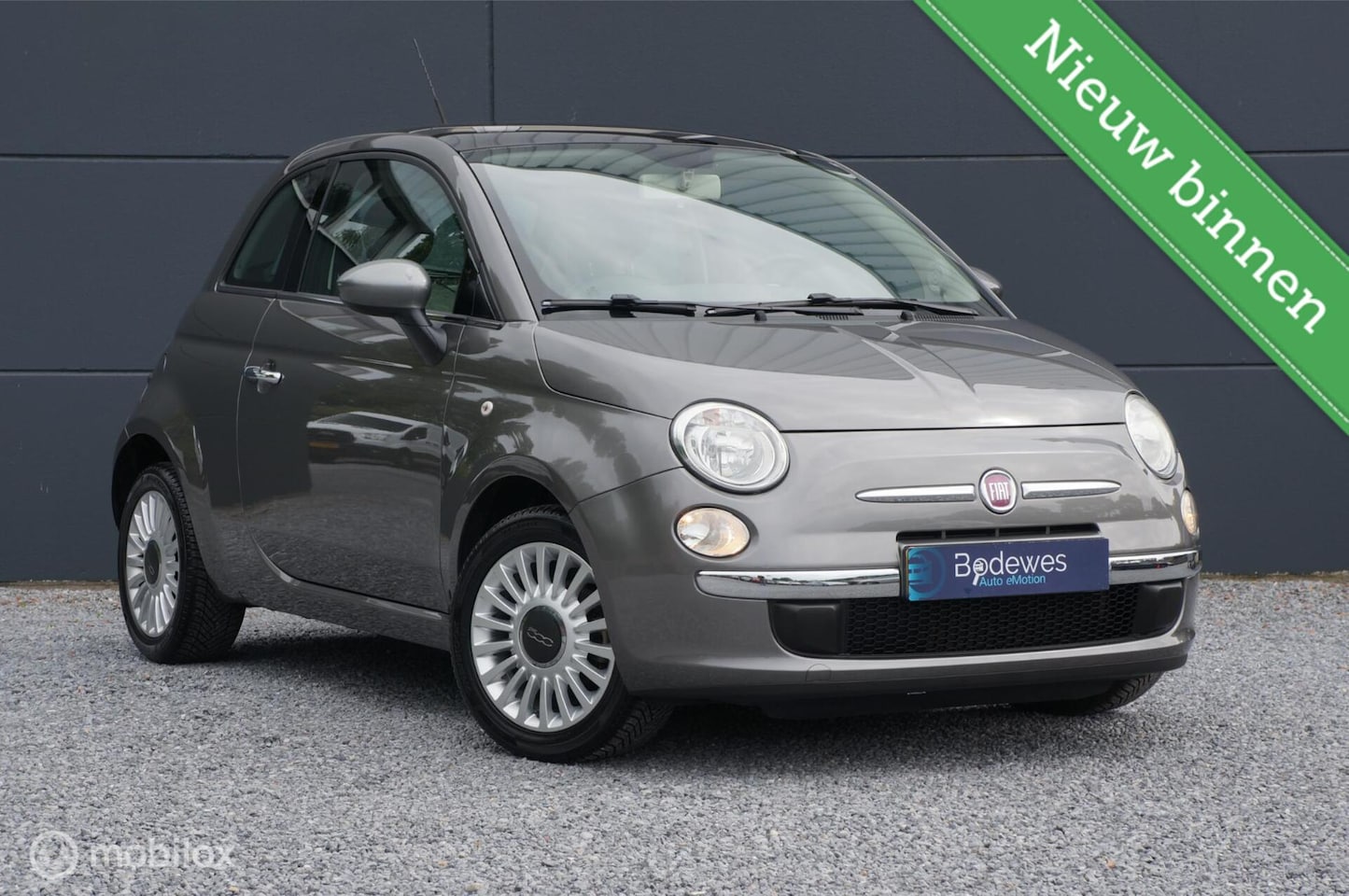 Fiat 500 - 1.2 Lounge Airco Panodak LM Velgen All Season Top! - AutoWereld.nl