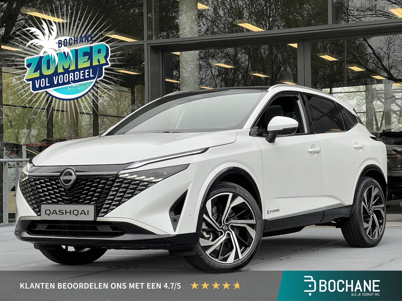 Nissan Qashqai - 1.5 e-Power Tekna Plus | Panoramadak | Leder | DIRECT UIT VOORRAAD LEVERBAAR! - AutoWereld.nl
