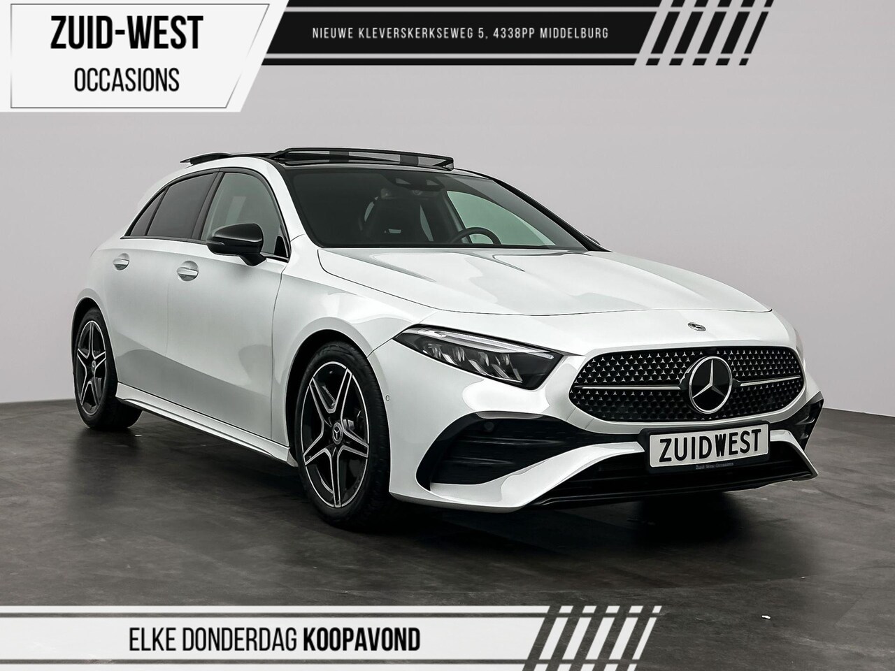 Mercedes-Benz A-klasse - 200 AMG Premium Pano ACC Sfeer Camera - AutoWereld.nl