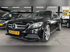 Mercedes-Benz C-klasse Estate - 350 e Lease Edition leer camera's luchtvering navi xenon memory burmester pdc vol opties