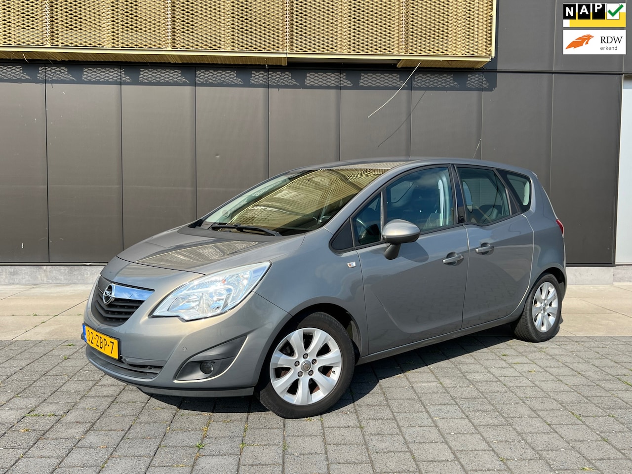 Opel Meriva - 1.4 Turbo Cosmo|Cruise|PDC|Start-Stop|Half-Leder - AutoWereld.nl