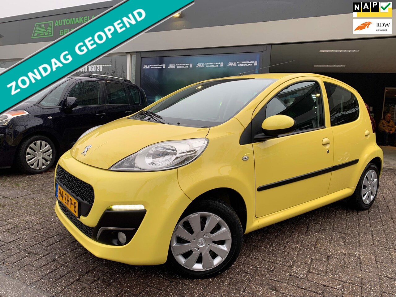 Peugeot 107 - 1.0 Active | 3E EIGENAAR | 12 MND GARANTIE | NW APK | AIRCO | - AutoWereld.nl