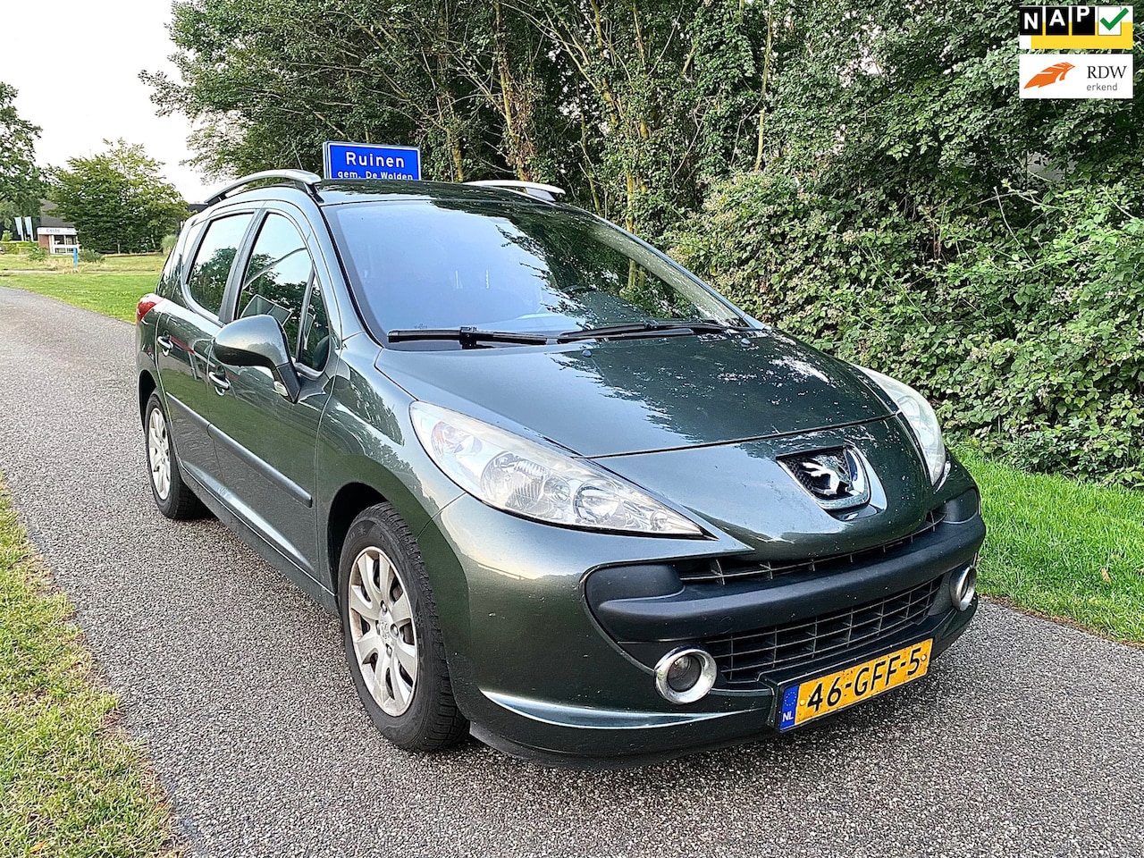Peugeot 207 SW - 1.6 VTi XS Clima|Cruise|Pano|Trekhaak - AutoWereld.nl