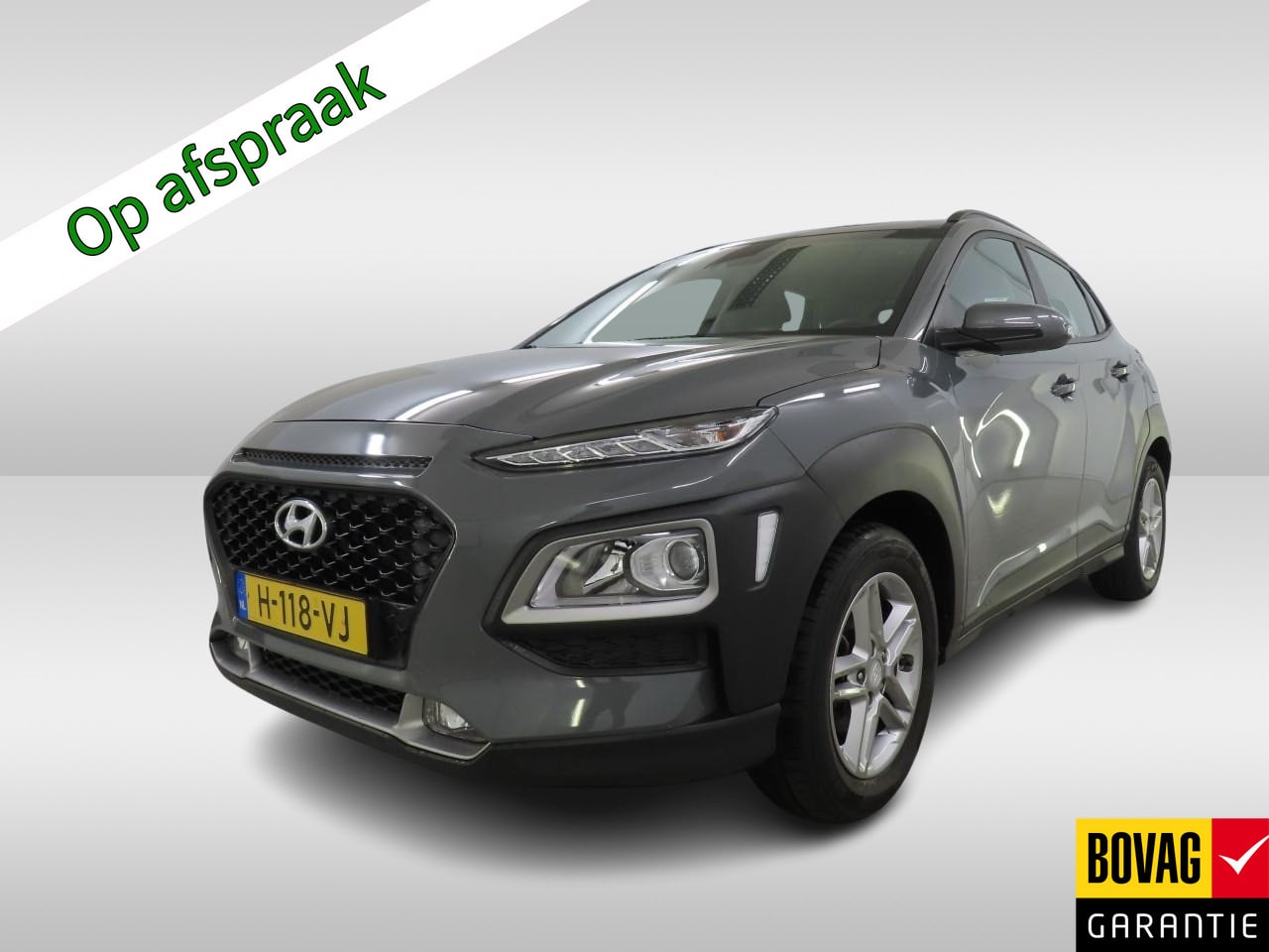 Hyundai Kona - 1.0 T-GDI Comfort (120 PK) 1e-Eig. & Keurig-Onderh. BOVAG-Garantie. NL-Auto. Navigatie/App - AutoWereld.nl
