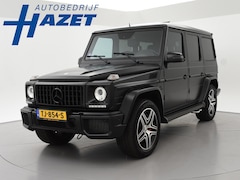 Mercedes-Benz G-klasse - 63 AMG V8 544 PK G63 MAT SATIN BLACK + DESIGNO LEDER | DISTRONIC+ | STANDKACHEL | SCHUIFDA
