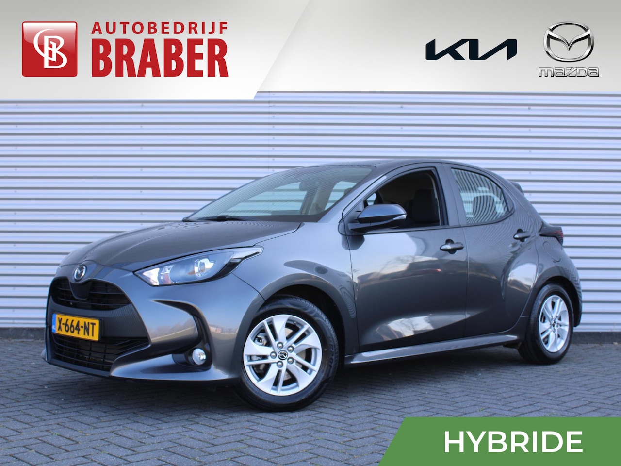 Mazda 2 Hybrid - 1.5 Agile | Stuur-/stoelverwarming | Camera | 15" LM | Cruise adapt. | Airco | - AutoWereld.nl