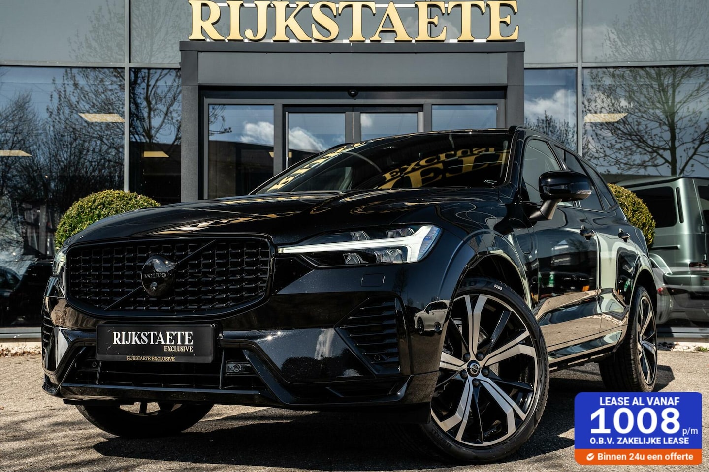 Volvo XC60 - 2.0 T6 Plug-in hybrid AWD Plus Black Edition|PANO - AutoWereld.nl