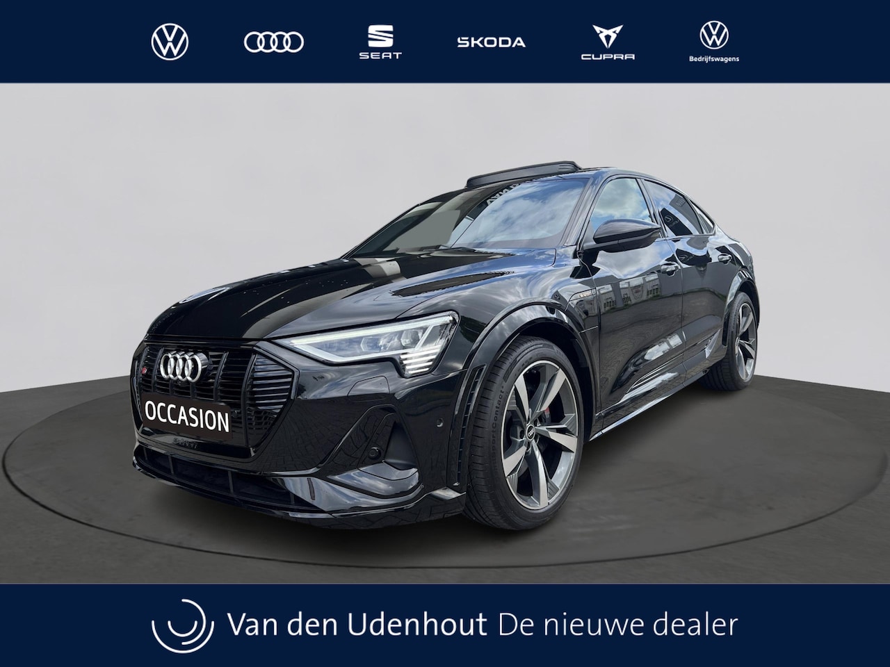 Audi e-tron Sportback - S Quattro 95KWH 503PK / Pano / B&O / Memory / 360 Camera - AutoWereld.nl