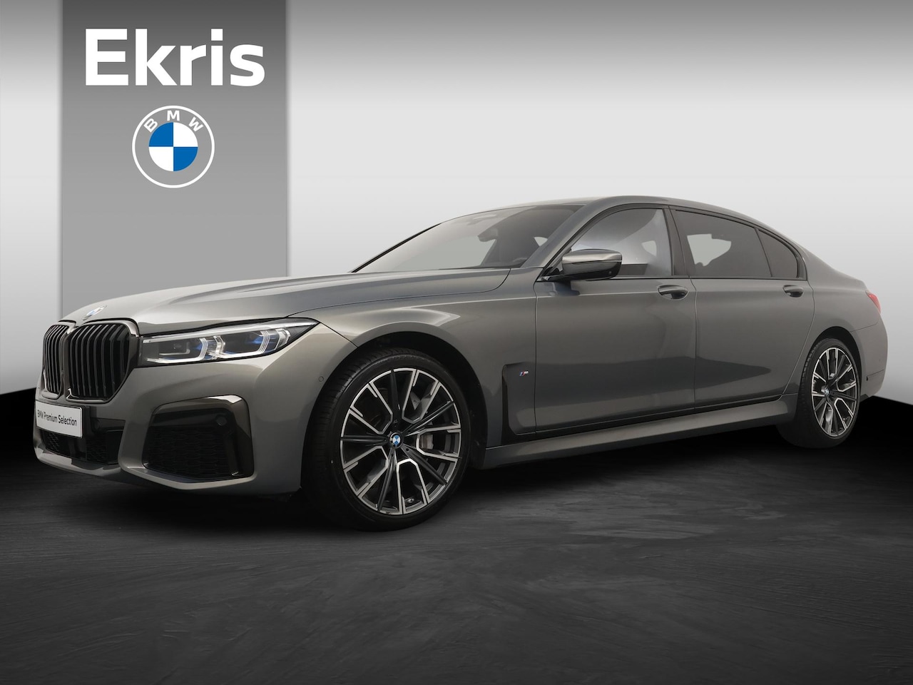 BMW 7-serie - 740Ld xDrive High Executive | M Sportpakket | Individual Stratus Grau | - AutoWereld.nl