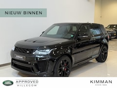 Land Rover Range Rover Sport - 5.0 V8 SC SVR | Carbon | Head-Up | ACC | Black Pack | 22 inch Gloss Black Velgen