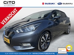 Nissan Micra - 0.9 IG-T Tekna | Achteruitrijcamera | Dealer Onderhouden | LMV