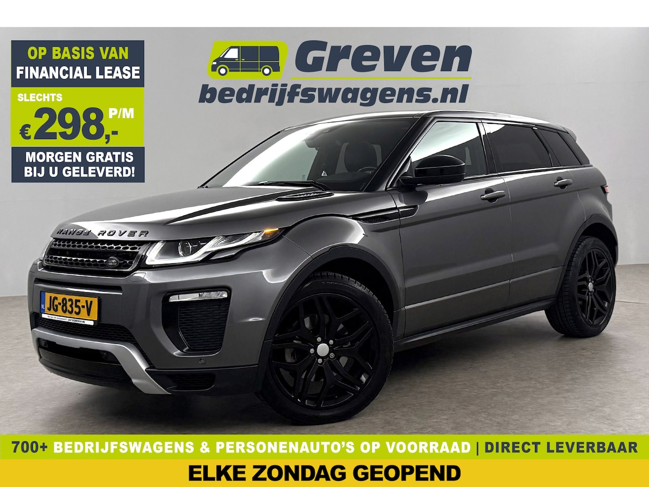 Land Rover Range Rover Evoque - 2.0 TD4 HSE 150PK Pano LED Trekhaak Clima Cruise Navigatie 20"LMV Leder PDC - AutoWereld.nl