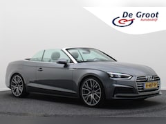Audi A5 Cabriolet - 40 TFSI Sport S Line Edition Leer, Apple Carplay, Verwarmd Stuurwiel, Cruise, PDC, Navigat