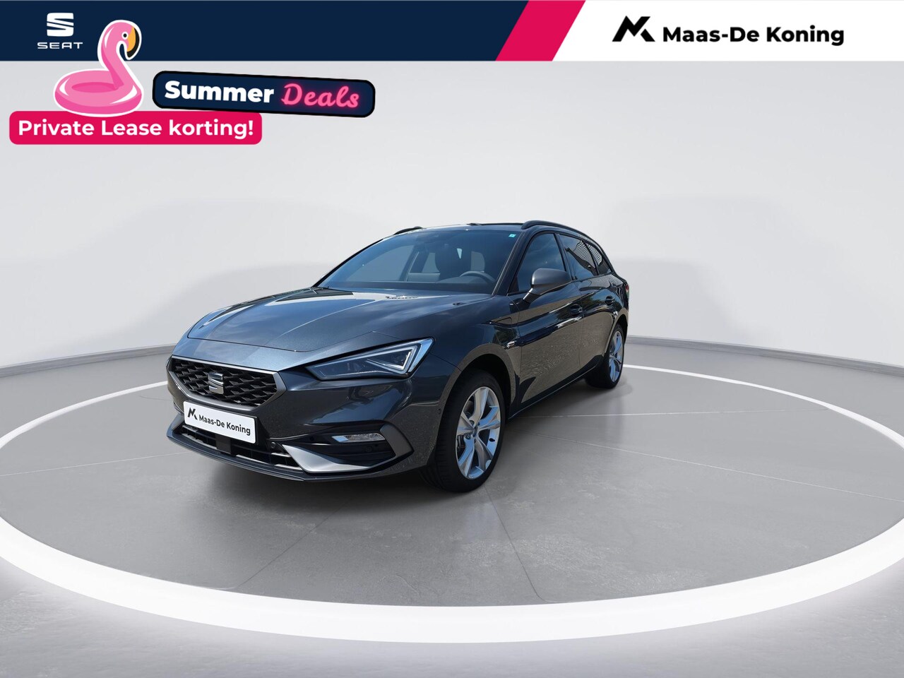 Seat Leon Sportstourer - FR Business 1.5 TSI eHybrid 150kW / 204pk Stationw | Safe & Driving | Trekhaak zwenkbaar | - AutoWereld.nl