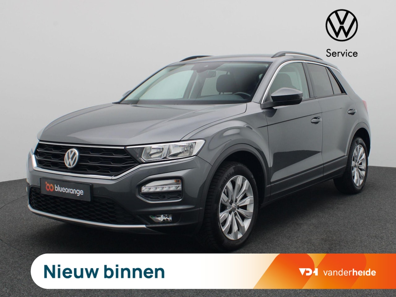 Volkswagen T-Roc - 1.5 TSI Style 150PK DSG Navi, Adaptieve Cruise Controle, Clima, Lane Assist, 17" LM Velgen - AutoWereld.nl