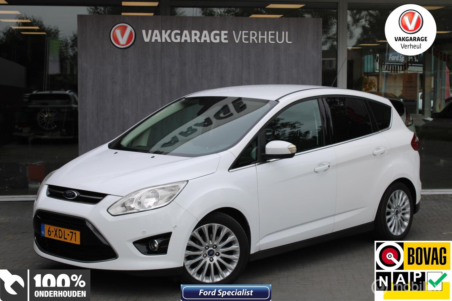 Ford C-Max - 1.0 Edition Plus|125Pk|Camera|Trekhaak|Boekjes - AutoWereld.nl