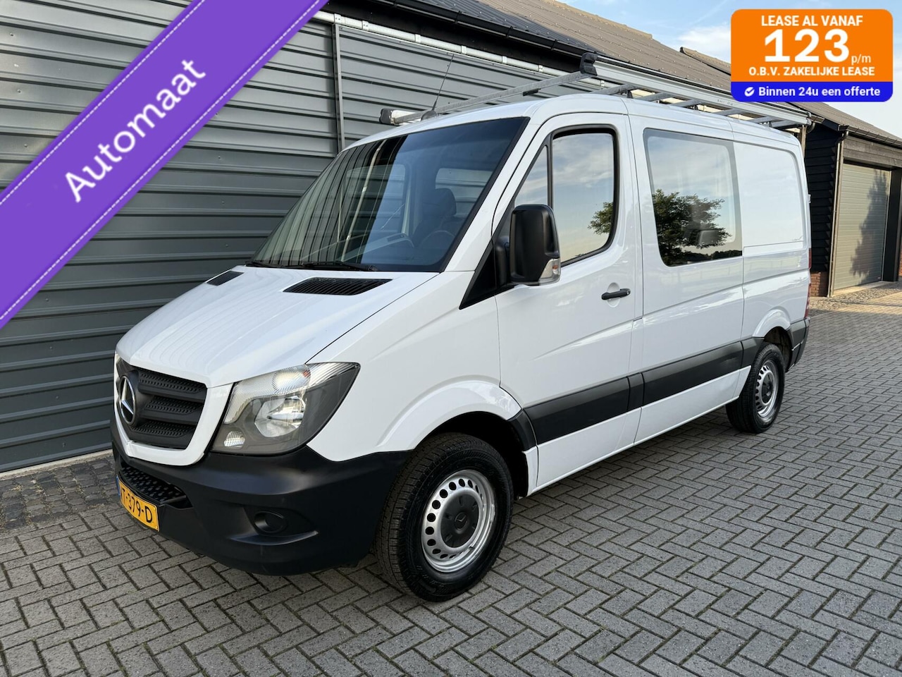 Mercedes-Benz Sprinter - bestel 213 2.2 CDI Automaat Dubbel Cabine - AutoWereld.nl